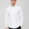 Armani Exchange Collar Detail Shirt - White -Barbou Clothing Shop VBY6Z SQ1 0000000013 WHITE MDf