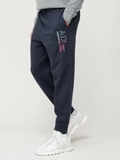 Armani Exchange AX Summer Beats Logo Joggers - Navy