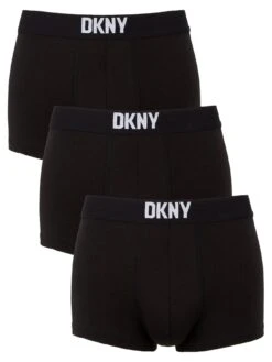 DKNY New York Trunks (3 Pack) - Black