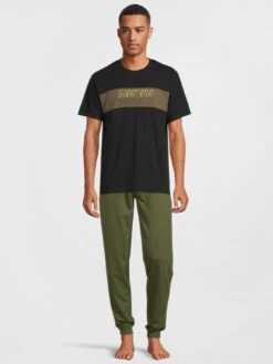 DKNY Everblades Lounge T-shirt - Black -Barbou Clothing Shop VBZQ2 SQ3 0000000004 BLACK MDo