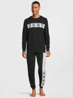 DKNY Rays Loungepant - Black -Barbou Clothing Shop VBZQU SQ3 0000000004 BLACK MDo