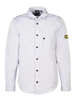 Barbour International Link Overshirt - Purple -Barbou Clothing Shop VCB5K SQ4 0000000039 PURPLE MDd