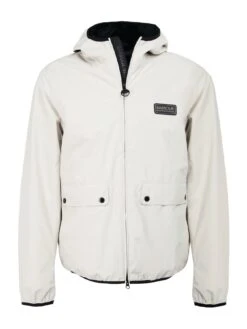 Barbour International Kenetic Muzzo Jacket - Grey -Barbou Clothing Shop VCB6E SQ5 0000000005 GREY MDd1