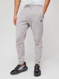 EA7 Emporio Armani Label Core IDÂ Badge Joggers - Grey