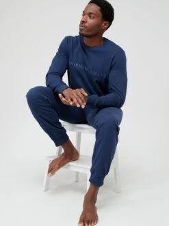 Emporio Armani Bodywear Bodywear Loungewear Joggers - Navy  -Barbou Clothing Shop VD63H SQ4 0000000354 DARK BLUE MDd