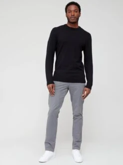 Everyday Cotton Rich Crew Neck Jumper - Black  -Barbou Clothing Shop VD6WF SQ3 0000000004 BLACK MDo