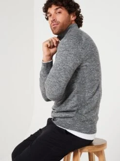 Very Man Trimarl 1/4 Zip -Barbou Clothing Shop VD6YM SQ6 0000000005 GREY MDd2