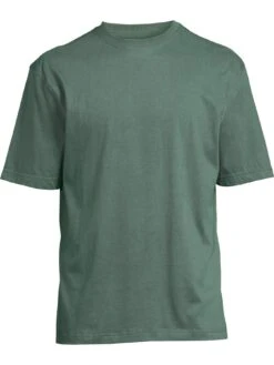River Island Short Sleeve Reg Tee 2023 -Barbou Clothing Shop VDRSE SQ5 0000000630 DARK GREEN MDd1