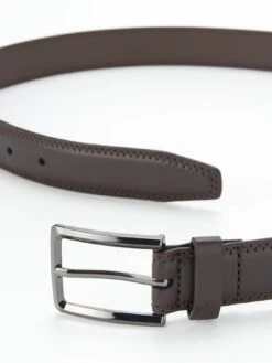 River Island Pu Belt - Dark Brown -Barbou Clothing Shop VDRXN SQ4 0000000014 DARK BROWN SLd1