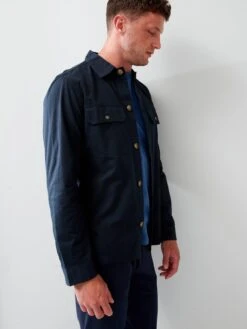 Very Man 2 Pocket Military Shirt - Navy  -Barbou Clothing Shop VEIDR SQ5 0000000048 NAVY MDd1