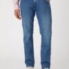 Wrangler Greensboro Regular Straight Fit Jeans - Blue