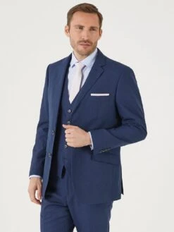 Skopes Tuscany Tailored Fit Jacket - Navy