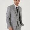 Skopes Brook Tailored Fit Check Jacket - Light Grey -Barbou Clothing Shop VF8QP SQ1 0000000215 LIGHT GREY MDf