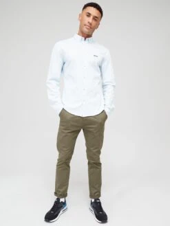 BOSS Biado_r Regular Fit Shirt - Blue  -Barbou Clothing Shop VFD0G SQ3 0000000020 BLUE MDo