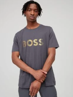 BOSS Regular Fit T-shirt - Dark Grey