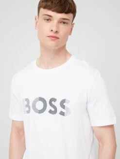 BOSS 1 Regular Fit T-shirt - White 10 BOSS 1 Regular Fit T-shirt - White -Barbou Clothing Shop VFD2J SQ4 0000000013 WHITE MDd