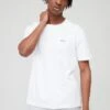 BOSS Tape Regular Fit T-shirt - White
