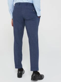 BOSS H-louis-mm-c-233 Regular Fit Formal Trousers - Blue -Barbou Clothing Shop VFE1J SQ2 0000000020 BLUE MDb