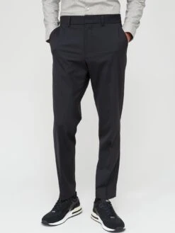 BOSS P-genius-cw-wg-233 Slim Fit Formal Trousers - Black