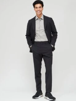 BOSS P-genius-cw-wg-233 Slim Fit Formal Trousers - Black -Barbou Clothing Shop VFE45 SQ3 0000000004 BLACK MDo