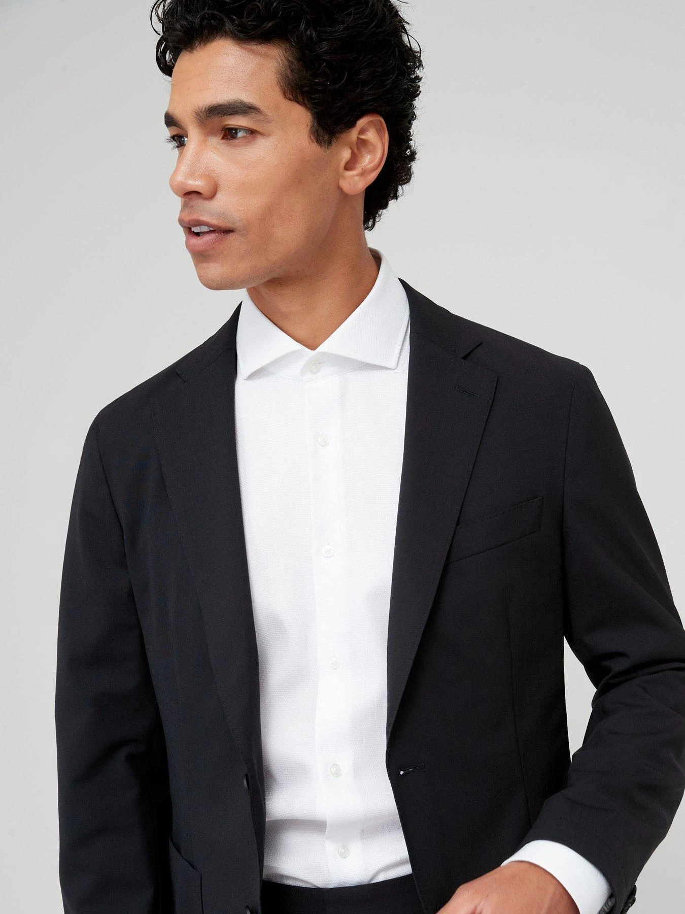 BOSS Joe Regular Fit Long Sleeve Shirt - White 7 BOSS Joe Regular Fit Long Sleeve Shirt - White - Image 5