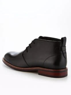 Very Man Leather Chukka Boot - Black -Barbou Clothing Shop VFM9C SQ3 0000000004 BLACK SLf