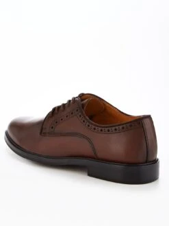 Very Man Formal Leather Lace Up Shoe - Brown -Barbou Clothing Shop VFM9E SQ3 0000000143 BROWN SLf