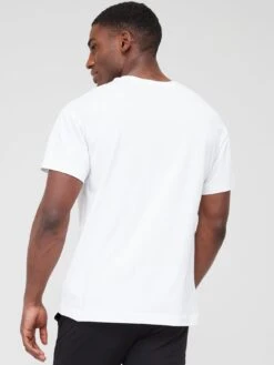 HUGO Bodywear Linked Lounge T-shirt - Natural -Barbou Clothing Shop VFRIZ SQ2 0000000003 NATURAL MDb