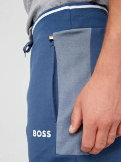 BOSS Bodywear Tracksuit Lounge Shorts - Blue -Barbou Clothing Shop VFS8K SQ4 0000000020 BLUE MDd