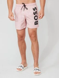 BOSS Octopus Swim Shorts - Pink