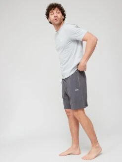 BOSS Bodywear Mix & Match Lounge Shorts - Grey -Barbou Clothing Shop VFSDR SQ3 0000000070 DARK GREY MDo