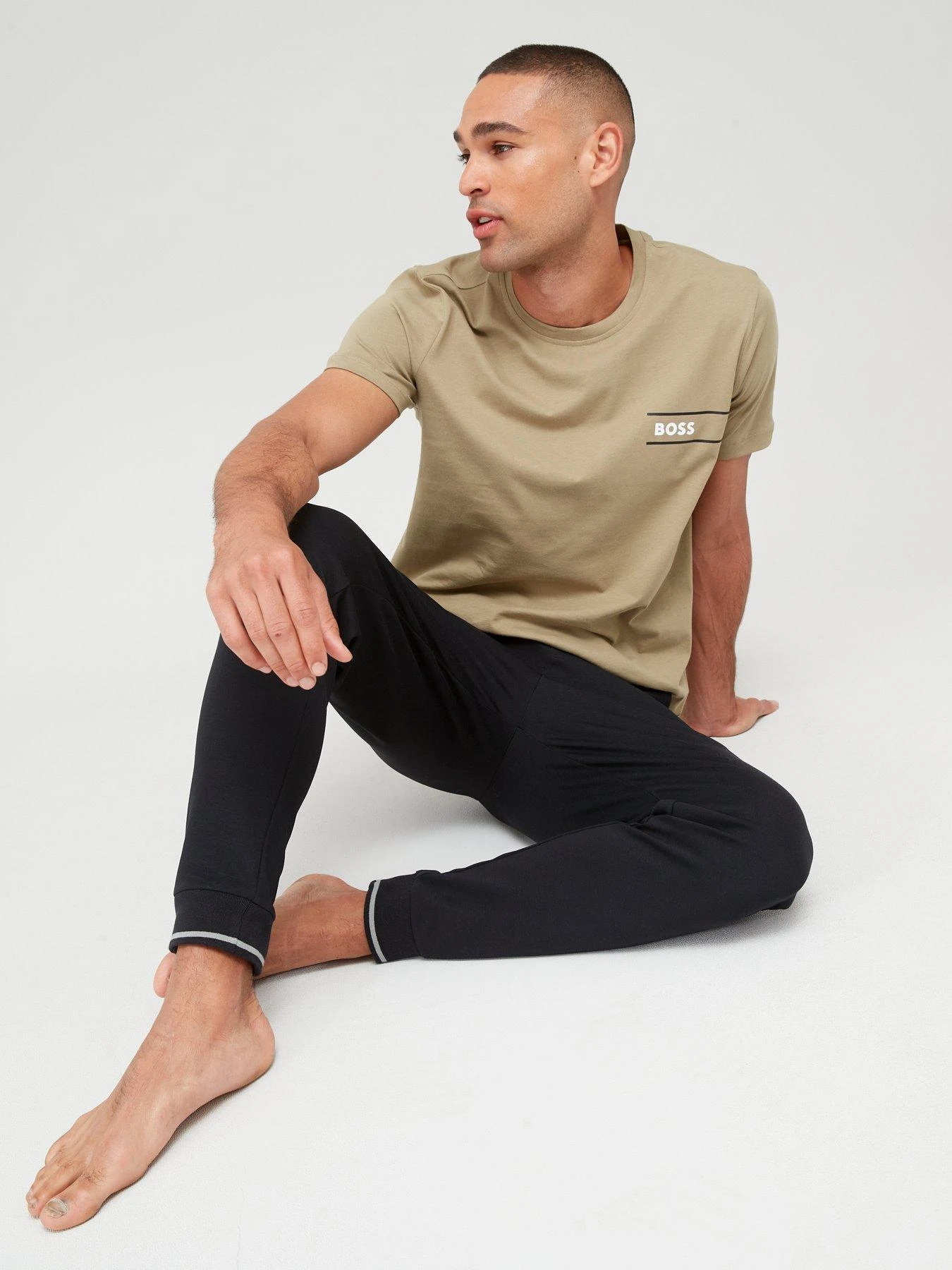 BOSS Bodywear 24 Lounge T-shirt - Light Green 6 BOSS Bodywear 24 Lounge T-shirt - Light Green - Image 4