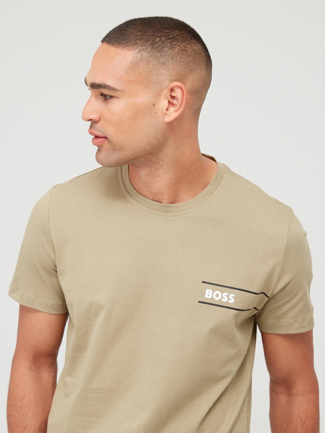 BOSS Bodywear 24 Lounge T-shirt - Light Green 7 BOSS Bodywear 24 Lounge T-shirt - Light Green - Image 5