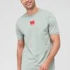 HUGO Diragolino212 Regular Fit T-shirt -Barbou Clothing Shop VFZF7 SQ1 0000003112 LIGHT GREEN MDf