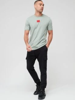 HUGO Diragolino212 Regular Fit T-shirt -Barbou Clothing Shop VFZF7 SQ3 0000003112 LIGHT GREEN MDo