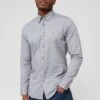 BOSS Rickert Regular Fit Longsleeve Shirt - Dark Grey -Barbou Clothing Shop VFZL1 SQ1 0000000070 DARK GREY MDf
