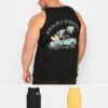 BadRhino Endless Summer Black Vest & Plain Flax Vest -Barbou Clothing Shop VGGLM SQ1 0000000029 MULTI MDf