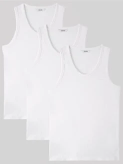 Everyday 3 Pack Vests - White 