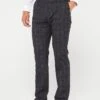 Very Man Regular Fit Textured Check Suit Trouser - Charcoal -Barbou Clothing Shop VGPQI SQ1 0000000005 GREY MDf