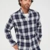 Very Man Check Shirt - Navy