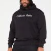 Calvin Klein Big & Tall Hero Logo Comfort Fit Hoodie - Black