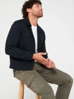 Very Man Cargo Trouser - Khaki -Barbou Clothing Shop VGYO7 SQ5 0000000058 KHAKI MDd1