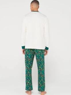 Elf Mens Elf The Movie Family Mini Me Christmas Pyjamas - Beige -Barbou Clothing Shop VGYPA SQ3 0000000108 BEIGE MDb