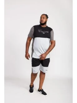 D555 Felix Couture Cut-And-Sew Detail T-Shirt - Multi -Barbou Clothing Shop VHGGY SQ4 0000000004 BLACK MDd