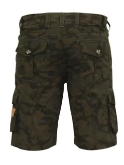 D555 Woodbridge Camo Cotton Cargo Shorts -Barbou Clothing Shop VHGIT SQ5 0000000058 KHAKI MDd1