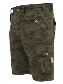 D555 Woodbridge Camo Cotton Cargo Shorts -Barbou Clothing Shop VHGIT SQ6 0000000058 KHAKI MDd2