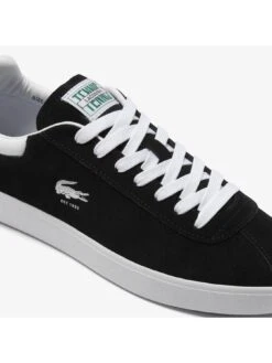 Lacoste Baseshot 223 1 Sma Trainer - Black/White -Barbou Clothing Shop VHWN6 SQ6 0000000019 BLACK WHITE SLd