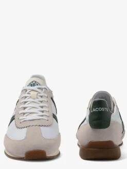 Lacoste Low Pro Vtg 223 1 Cma Trainer - White/Green -Barbou Clothing Shop VHWO8 SQ4 0000000329 WHITE GREEN SLt