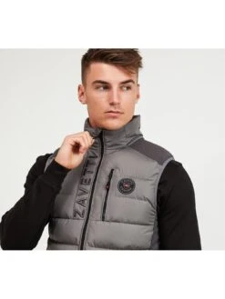 Zavetti Canada Mareto Gilet - Grey -Barbou Clothing Shop VHX54 SQ6 0000000005 GREY MDd2