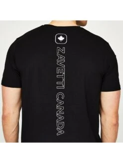 Zavetti Canada Movillio T-shirt - Black -Barbou Clothing Shop VHXB5 SQ6 0000000004 BLACK MDd2